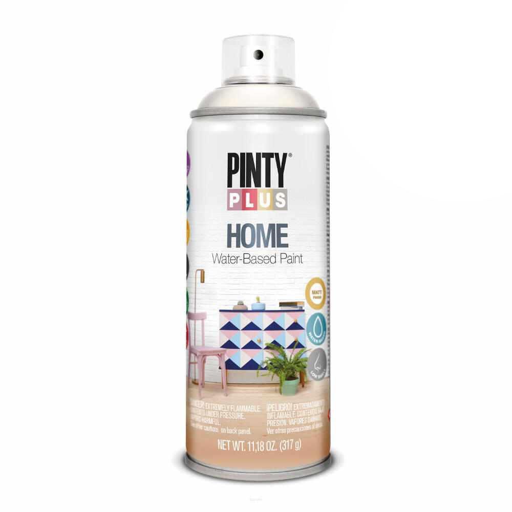 Dekoracyjna farba w sprayu Pintyplus HOME kolor biały