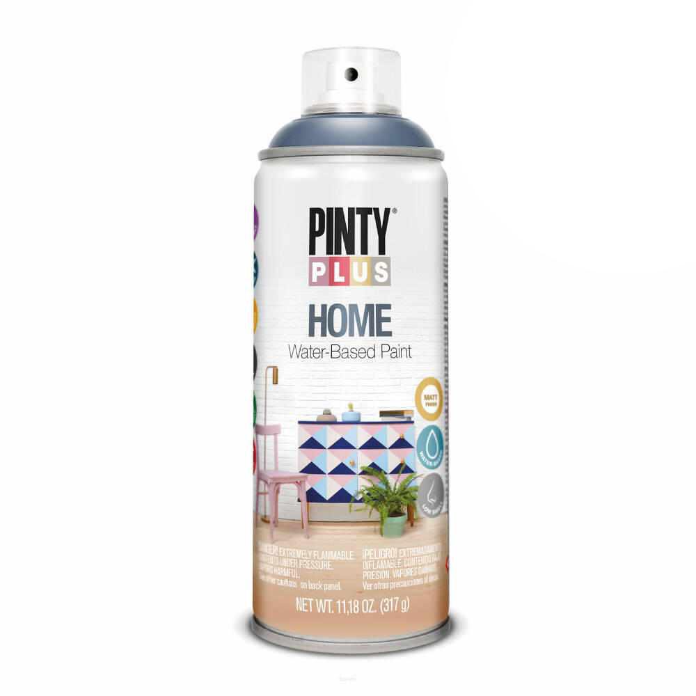 Dekoracyjna farba w sprayu Pintyplus HOME kolor niebieski