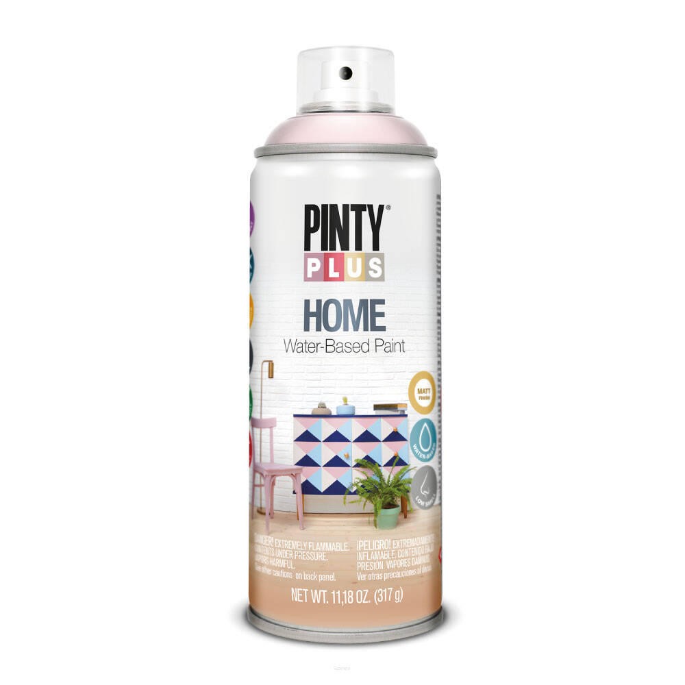 Dekoracyjna farba w sprayu Pintyplus HOME kolor różowy