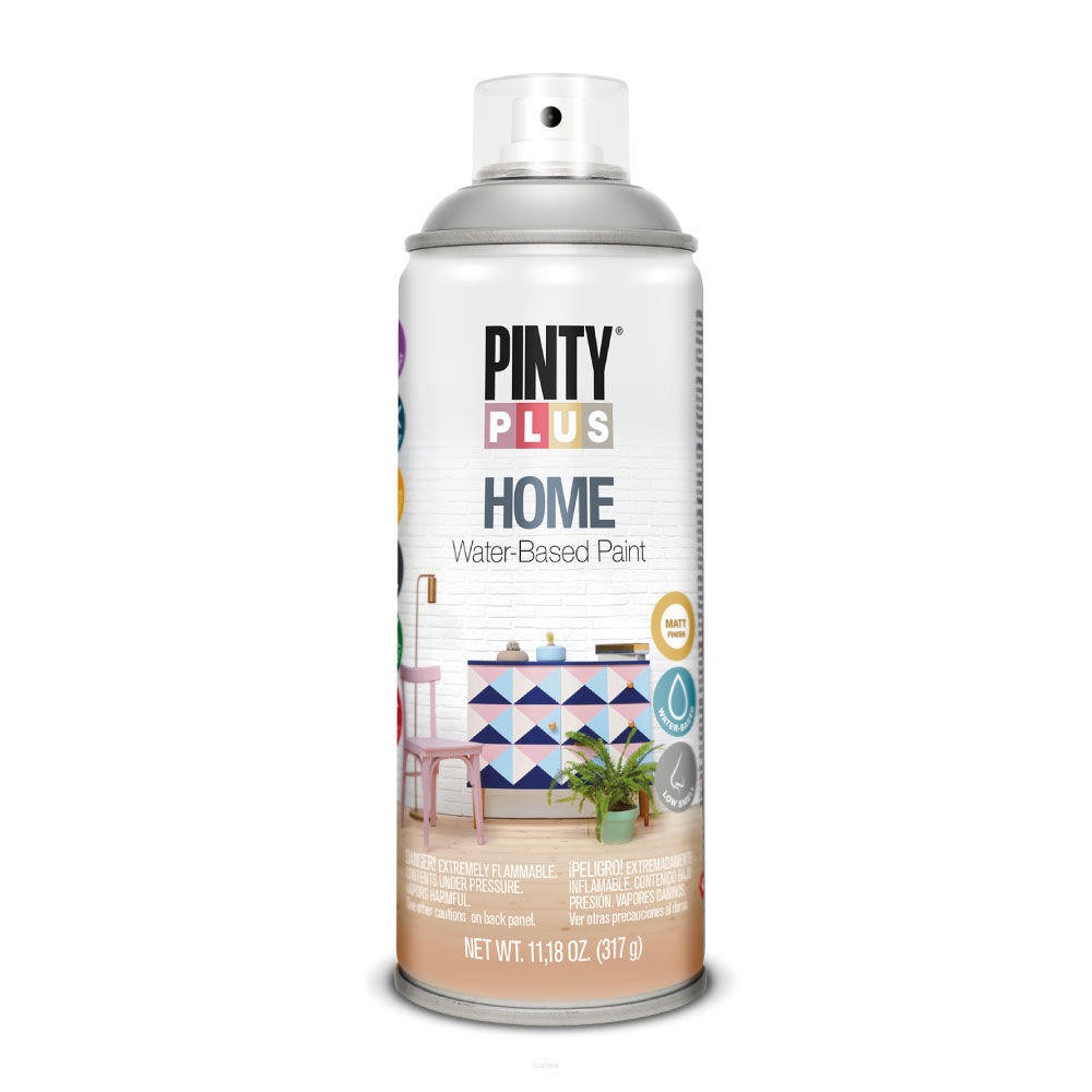 Dekoracyjna farba w sprayu Pintyplus HOME kolor szary